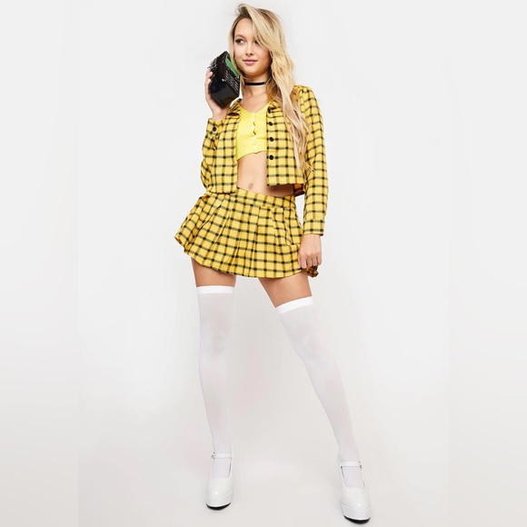 Dolls Kill Skirts Brand New Dolls Kill Clueless Costume Poshmark